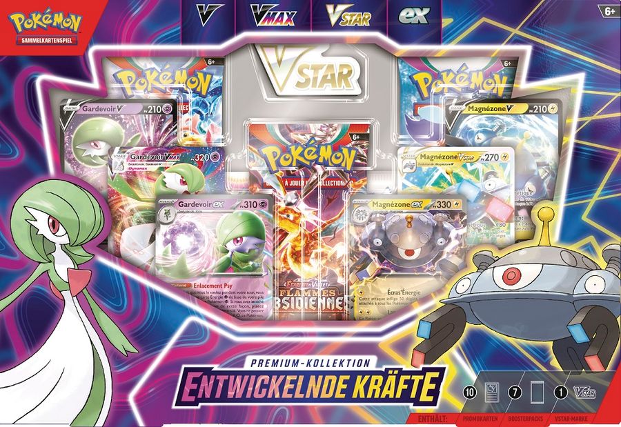 Pokemon PKM Entwickelnde Kräfte Premium Box DE
